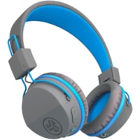 Casque JBuddies Studio Câblé / Sans fil Supra-auriculaire Stéréo - Bleu JLab - Stéréo - Mini-phone (3.5mm) - Câblé / Sans fil - Bluetooth - 20 Hz à 20 kHz - Supra-auriculaire - Binaural - Oreillette - 3.3 pi Câble - Bleu