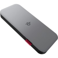 Lenovo Go Wireless Mobile Power Bank (10000 mAh - For USB Type C Device, Mobile Phone - Lithium Ion (Li-Ion) Polymer - 10000 mAh - 3 A - 9 V DC, 5 V DC Output - Black