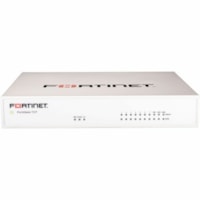 Fortinet FortiGate FG-71F Network Security/Firewall Appliance - Intrusion Prevention - 9 Port - 10/100/1000Base-T - Gigabit Ethernet - 10 Gbit/s Firewall Throughput - 9 x RJ-45 - 5 Year FortiCare Premium and FortiGuard Unified Threat Protection (UTP) - Desktop, Compact