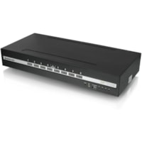 IOGEAR Secure KVM Switchbox - 8 Computer(s) - 1 Local User(s) - 3840 x 2160 - 50 Hz, 60 Hz - 19 x USB - 18 x DisplayPort 