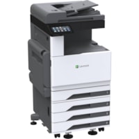 Lexmark CX931dtse Laser Multifunction Printer - Color  - Copier/Printer/Scanner - 35 ppm Mono/35 ppm Color Print - 1200 x 1200 dpi Print - Automatic Duplex Print - Up to 150000 Pages Monthly - Color Flatbed Scanner - 600 dpi Optical Scan - Gigabit Ethernet - USB - For Plain Paper Print