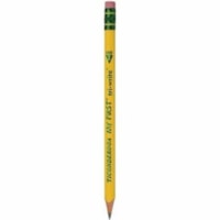 Ticonderoga My First Tri-Write Pencils - w/ Eraser - Graphite Lead - HB, #2 - Yellow Wood Barrel - 36 / Box