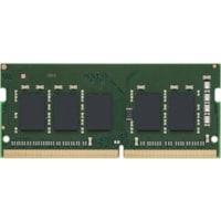 Kingston 16 GB DDR4 SDRAM Memory Module - For PC/Server, Motherboard, Notebook - 16 GB - DDR4-3200/PC4-25600 DDR4 SDRAM - 3200 MHz Single-rank Memory - CL22 - 1.20 V - ECC - Unbuffered - 260-pin - SoDIMM - Lifetime Warranty