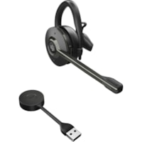 Casque Engage 55 Sans fil Supra-auriculaire Mono Canal - Noir Jabra - Mono Canal - USB Type A - Sans fil - DECT - 492.1 pi - 40 Hz à 16 kHz - Supra-auriculaire - Monaural - Ouverte - Élimination du bruit, Uni directionnel Microphone - Noir