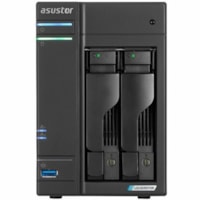 Asustor Lockerstor 2 Gen 2 AS6702T | 2 Bay NAS - Network Storage Enclosure, Quad Core 2.0GHz CPU, 4 M.2 PCIe 3.0 SSD Slot, 2 2.5GbE Port, 4GB RAM DDR4 - The No-Compromises 2.5GbE NAS Enthusiast-grade NAS with two, four or six bays