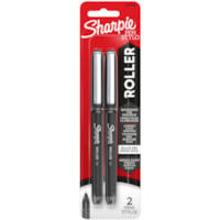 Sharpie 0.7mm Rollerball Pen - 0.5 mm (0.02") Needle Pen Point - 2 / Pack