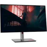 Moniteur LED ThinkVision P27q-30 27 po Classe WQHD - 16:9 - Noir corbeau Lenovo - 27 po Visible - Technologie IPS - WLED Rétroéclairage - 2560 x 1440 - 1,07 milliard de couleurs - 350 cd/m² - 4 ms - 75 Hz Fréquence de rafraîchissement - HDMI - DisplayPort - Concentrateur US