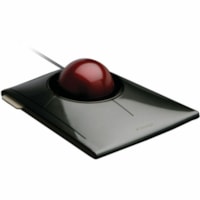 Kensington SlimBlade Trackball - Laser - Cable - Black - USB - Scroll Ball - 4 Button(s) - Symmetrical