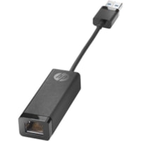 Carte Ethernet gigabitOrdinateur de bureau/Notebook - 10/100/1000Base-T HP - USB 3.0 Type A - 125 Mo/s Taux de transfert des données - 1 Port(s) - 1 - Paire torsadée - En vrac - 10/100/1000Base-T