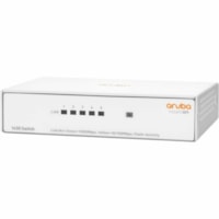 HPE Instant On 1430 5G Switch - 5 Ports - Gigabit Ethernet - 100Base-TX, 10/100/1000Base-T - 2 Layer Supported - Twisted Pair, Optical Fiber - Table Top, Under Table, Wall Mountable - Lifetime Limited Warranty