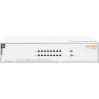 HPE Instant On 1430 8G Class4 PoE 64W Switch - 8 Ports - Gigabit Ethernet - 10/100/1000Base-T - 2 Layer Supported - 90 W Power Consumption - 64 W PoE Budget - Twisted Pair - PoE Ports - Rack-mountable, Cabinet Mount, Table Top, Wall Mountable, Surface Mount, Under Table - Lifetime Limited Warranty