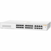 HPE Instant On 1430 24G Switch - 24 Ports - Gigabit Ethernet - 100Base-TX, 10/100/1000Base-T - 2 Layer Supported - 11.70 W Power Consumption - Twisted Pair, Optical Fiber - Table Top, Under Table, Wall Mountable, Rack-mountable - Lifetime Limited Warranty