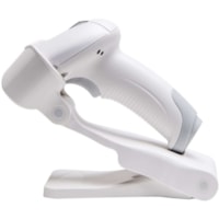 Star Micronics Wireless Bluetooth 1D/2D Barcode Scanner - White - Wireless Connectivity - 1D, 2D - Imager - Bluetooth - White - Stand Included - IP42 - Wireless Connectivity - 1D, 2D - Imager - Bluetooth - White - Stand Included - IP42