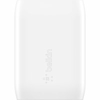 Belkin BoostCharge USB-C PD 3.0 PPS Wall Charger 30W + USB-C to USB-C Cable - 30 W - White