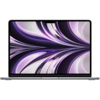 Apple MacBook Air MLXW3C/A 13.6" (345.44 mm) Notebook - Apple M2 - 8 GB - 256 GB SSD - Space Gray - Apple M2 Chip - macOS Monterey - Apple - In-plane Switching (IPS) Technology, True Tone Technology, Retina Display - Front Camera/Webcam - 18 Hours Battery Run Time - IEEE 802.11 a/b/g/n/ac/ax Wireles