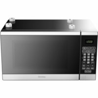 Danby Designer 0.7 cu. ft. Space Saving Under the Cupboard Microwave - 19.82 L Capacity - 10 Power Levels - 120 V - FuseStainless Steel, Metal - Built-under - Stainless Steel