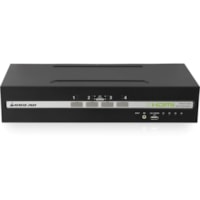 Boîtier de commutation KVM Secure IOGEAR - 4 Ordinateur(s) - 1 Utilisateur(s) local - 3840 x 2160 - 11 x USB - 10 x HDMI