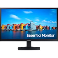 Moniteur LCD Essential S22A338NHN 22 po Classe Full HD - 16:9 - Noir Samsung - 22 po Visible - Alignement vertical (VA) - 1920 x 1080 - 16,7 Millions de Couleurs - 250 cd/m² - 5 ms - 60 Hz Fréquence de rafraîchissement - HDMI - VGA