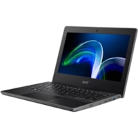 Acer TravelMate B3 B311-32 TMB311-32-C353 11.6" (294.64 mm) Notebook - HD - Intel Celeron N5100 - 8 GB - 128 GB Flash Memory - English Keyboard - Shale Black - 1366 x 768 - Windows 11 Pro Education - Intel UHD Graphics - ComfyView - Front Camera/Webcam - 16 Hours Battery Run Time - IEEE 802.11 a/b/g