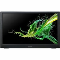 Moniteur LCD PM161Q A Full HD - 16:9 - Noir Acer - 15.6po Visible - Technologie IPS - LED Rétroéclairage - 1920 x 1080 - 16,7 Millions de Couleurs - 250 cd/m² - 14 ms - 60 Hz Fréquence de rafraîchissement - Hauts-Parleurs