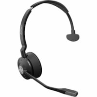 Jabra Engage Replacement Mono Headset, NA - Mono - Wireless - DECT - 40 Hz to 16 kHz - Over-the-head, Over-the-ear - Monaural - Ear-cup - Uni-directional Microphone - Black