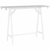 Safco Spark Slim Collaboration Table Top, White, Top Only