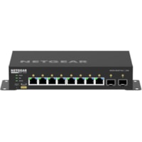 Commutateur Ethernet AV Line M4250 GSM4210PX 8 Ports Gérable - 10 Gigabit Ethernet - 10GBase-T, 10GBase-X Netgear - 8 Ports - Gérable - 10 Gigabit Ethernet - 10GBase-T, 10GBase-X - 3 Couche supportée - 220 W Budget PoE - Fibre Optique, Paire torsadée - PoE Ports - Bureau 