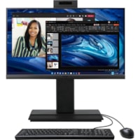 Acer Veriton Z4694G VZ4694G-I712755P All-in-One Computer - Intel Core i7 12th Gen i7-12700 - 16 GB - 512 GB SSD - 23.8" Full HD - Desktop - 1920 x 1080 - Windows 10 Pro 64-bit - DVD-Writer - IEEE 802.11ax - 135 W