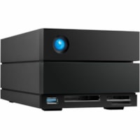 LaCie 2big Dock DAS Storage System - 16 TB Installed HDD Capacity - RAID Supported - 0, 1, JBOD RAID Levels - 2 x Total Bays - 2 x 3.5" Bay - 1 USB Port(s) - Desktop