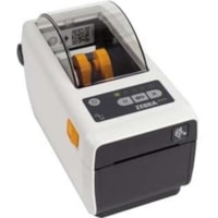 Zebra ZD411-HC Desktop Direct Thermal Printer - Monochrome - Label/Receipt Print - Fast Ethernet - USB - USB Host - Bluetooth - Near Field Communication (NFC) - US - Real Time Clock - 2.20" (56 mm) Print Width - 5.98 in/s (152 mm/s) Mono - 203 dpi - 2.24" (57 mm) Label Width x 39.02" (991 mm) Label 