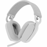 Casque Zone Vibe 100 Sans fil Supra-auriculaire Stéréo - Blanc cassé Logitech - Stéréo - Sans fil - Bluetooth - 98,4 pi (30 m) - Supra-auriculaire - Binaural - Élimination du bruit Microphone - Blanc cassé