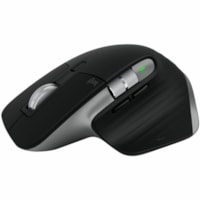 Logitech MX Master 3S for Mac Performance Wireless Mouse (Space Grey) - Darkfield - Wireless - Bluetooth - 2.40 GHz - Space Gray - 8000 dpi - Scroll Wheel - 7 Button(s)