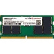 Transcend Module de RAM JetRAM 32GB DDR5 SDRAM - Pour Notebook, Ordinateur - 32 Go - DDR5-4800/PC5-38400 DDR5 SDRAM - 4800 MHz Deux rangs Mémoire - CL40 - 1.10 V - ECC sur matrice - Non tamponnisé - 262-broches - SoDIMM