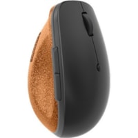 Lenovo GO Wireless Vertical Mouse (Storm Grey) - Optical - Wireless - Radio Frequency - 2.40 GHz - Storm Gray - USB Type A - 1600 dpi - Scroll Wheel - 6 Button(s) - 3 Programmable Button(s) - Right-handed - 1