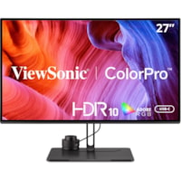 ViewSonic ColorPro VP2786-4K 27" Class 4K UHD LED Monitor - 16:9 - Black - 27" Viewable - In-plane Switching (IPS) Technology - LED Backlight - 3840 x 2160 - 1.07 Billion Colors - 350 cd/m² - 5 ms - 120 Hz Refresh Rate - Speakers - HDMI - DisplayPort - USB Hub