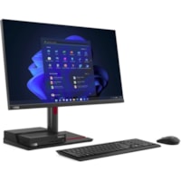 Lenovo ThinkCentre TIO Flex 27i 27" Class Full HD LCD Monitor - 16:9 - Black - 27" Viewable - In-plane Switching (IPS) Technology - 1920 x 1080 - 16.7 Million Colors - 300 cd/m² - 4 ms - HDMI - VGA - DisplayPort - USB Hub