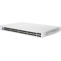 Commutateur Ethernet 350 CBS350-48T-4G 52 Ports Gérable - Gigabit Ethernet - 1000Base-T, 1000Base-X - Remis à Neuf Cisco - 52 Ports - Gérable - Gigabit Ethernet - 1000Base-T, 1000Base-X - Remis à Neuf - 2 Couche supportée - Modulaire - 4 Emplacements SFP - 48,64 W Cons