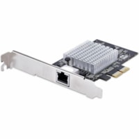 StarTech.com Carte Réseau PCIe à 1 Port 10Gbps - Carte Réseau pour PC/Serveur - Carte Ethernet PCI Express - Carte d'Interface NIC/LAN - PCI Express 3.0 x2 - Marvell AQC113CS - 1 Port(s) - 1 - Paire torsadée - Profil de bas Hauteur du support - 10GBase-T - Carte Enfichable