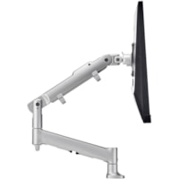 Atdec AWMS-DB-F-S Desk Mount for Monitor - Silver - Height Adjustable - 1 Display(s) Supported - 34" Screen Support - 9.07 kg Load Capacity - 75 x 75, 100 x 100 - Aluminum