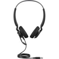 Jabra ENGAGE 40 Headset - Stereo - USB Type A - Wired - 50 Hz to 20 kHz - Over-the-head - Binaural - Supra-aural - 5.2 ft (1.60 m) Cable - MEMS Technology Microphone