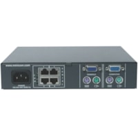 Minicom by Tripp Lite Extension KVM 0SU51068 - 1 Ordinateur(s) - 70,87 po (1800 mm) Gamme - UXGA - 1600 x 1200 Résolution vidéo maximale - 2 x Réseasu (RJ-45) - 4 x PS/2 Port - 2 x VGA - 110 V AC, 220 V AC Tension d'entrée - Montable en rack