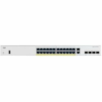 Cisco Catalyst 1000-24T-4X-L Switch - 24 Ports - Manageable - Gigabit Ethernet, 10 Gigabit Ethernet - 10/100/1000Base-T, 10GBase-X - Refurbished - 2 Layer Supported - Modular - Twisted Pair, Optical Fiber - 1U - Rack-mountable - Lifetime Limited Warranty