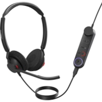 Casque Engage 50 II Filaire Supra-auriculaire Stéréo - Noir Jabra - Stéréo - USB Type C - Filaire - 50 Hz à 20 kHz - Supra-auriculaire - Binaural - Oreillette - Technologie MEMS Microphone - Noir