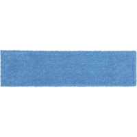 Rubbermaid Adaptable Flat Mop Microfiber Pad - 19.50" (495.30 mm) Length x 5.50" (139.70 mm) Depth - Bacteria Resistant - MicroFiber - Blue - 3.84 oz (108.86 g) - 12 / Box