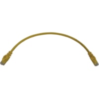 Tripp Lite series N261-001-YW Cat.6a UTP Network Cable - 1 ft (0.30 m) Category 6a Network Cable for Network Device, Switch, Patch Panel, Server, Router, Hub, Printer, Computer, Photocopier, Modem, Security Camera, ... - First End: 1 x RJ-45 Network - Male - Second End: 1 x RJ-45 Network - Male - 10