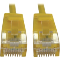 Tripp Lite by Eaton N261-S06-YW Cat6a UTP Patch Network Cable - 6 ft (1.83 m) Category 6a Network Cable for Network Device, Server, Switch, Router, Hub, Printer, Computer, Photocopier, Modem, PoE Device, Patch Panel, ... - First End: 1 x RJ-45 Network - Male - Second End: 1 x RJ-45 Network - Male - 