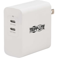 Tripp Lite by Eaton U280-W02-70C2-G AC Adapter - 70 W - 120 V AC, 230 V AC Input - 5 V DC, 9 V DC, 15 V DC, 20 V DC Output - 3.25 A - White