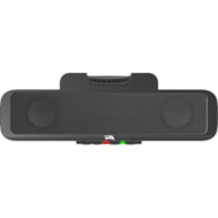 Cyber Acoustics Party Block CA-2890BT Bluetooth Sound Bar Speaker - Black - Wireless LAN - USB