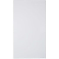 Quartet InvisaMount Vertical Glass Dry-Erase Board - 42x72 - 72" (1828.80 mm) Width x 42" (1066.80 mm) Height - White Glass Surface - Rectangle - Vertical - Magnetic - 1 Each