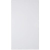 Quartet InvisaMount Vertical Glass Dry-Erase Board - 48x85 - 85" (2159 mm) Width x 48" (1219.20 mm) Height - White Glass Surface - Rectangle - Vertical - Magnetic - 1 Each